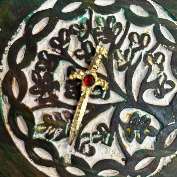 Saint Michael Archangel Sword Amulet 2 Inch | San Miguel Espada Amuleto - Picture 5 of 7